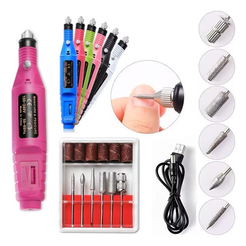 Dremel Pulidor Para Uñas Con Kit De Limas Profesional Domest