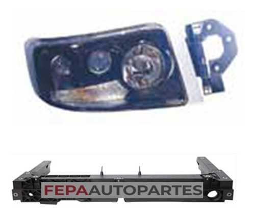 Optica Renault Premium 2008 / 2012 Fondo Negro Camion