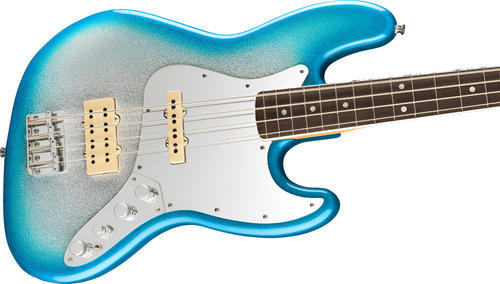 Bajo Eléctrico Fender Player Plus X Blu Detiger Jazz Bass Color Azul Claro Orientación De La Mano Diestro