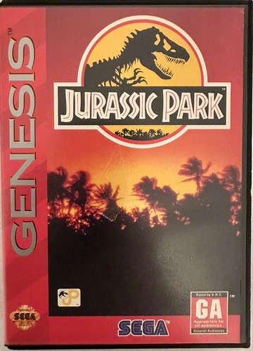 Jurassic Park Original Completo, Mega Drive Genesis (Usado)