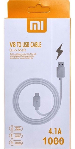 Cable USB Xiaomi V8 4.1 A