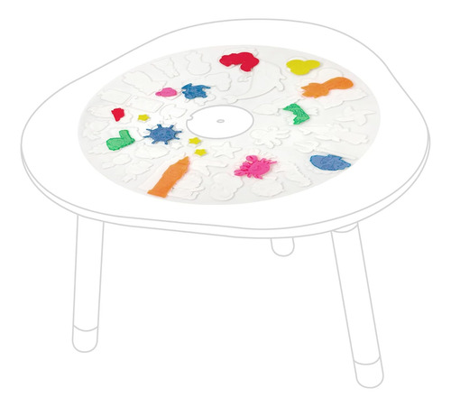 Stokke Tablero Para Plastilina Mutable - Doble Cara - Más