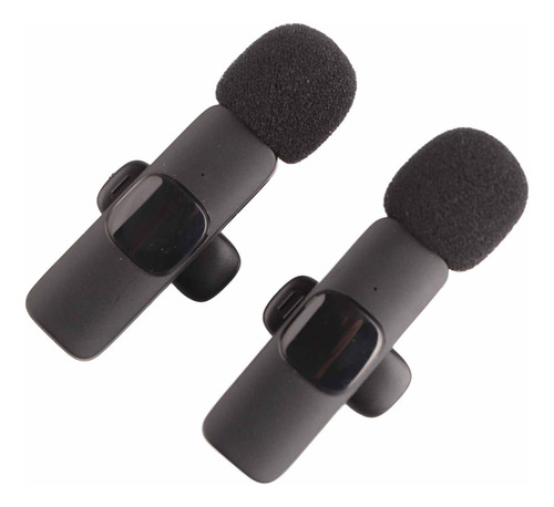 Microfone De Transmissão Ao Vivo Wireless Lavalier Mini Plug