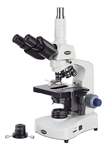 Microscopio Compuesto Trinocular Amscope T340b-dk-led Sieden