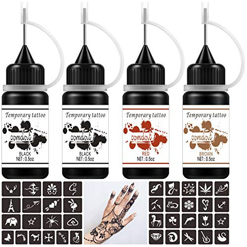 Tatuaje Temporale - Comdoit Temporary Tattoo Kit Jagua Gel S