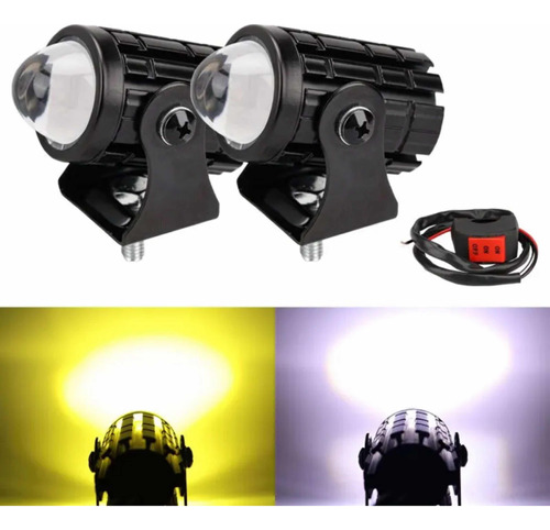 Kit De Faros Dual Delanteros Para Motos, Scooter