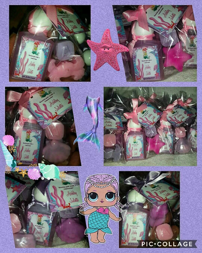 Imagen 5 de 10 de Recuerdos Antibacterial Con Iniciales Babyshower Nacimientos