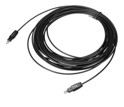 Cable De Fibra Optica 10 Metros Mts Audio Digital Toslink Fu