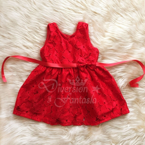 Imagen 2 de 6 de Vestidos De Encaje Bebe Bautismo