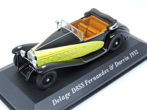 Miniatura Delage D8ss Fernandez & Darrin 1932 Raridade!