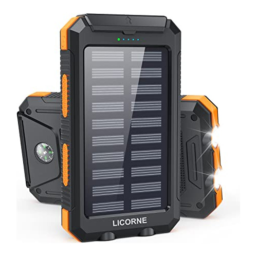 Solar Charger Power Bank Fast Charging - 30000mah Porta...