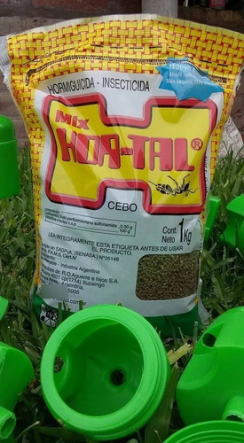 Imagen 3 de 4 de 20 Portacebos Hormigas Hortal Mirex 1 Kg
