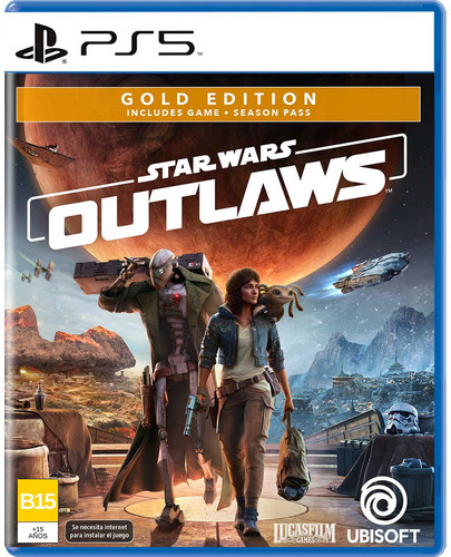Star Wars Outlaws Para Playstation 5 Gold Edition