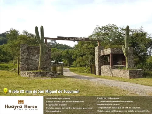 Terrenos En Club De Campo Huayra Horco, Raco