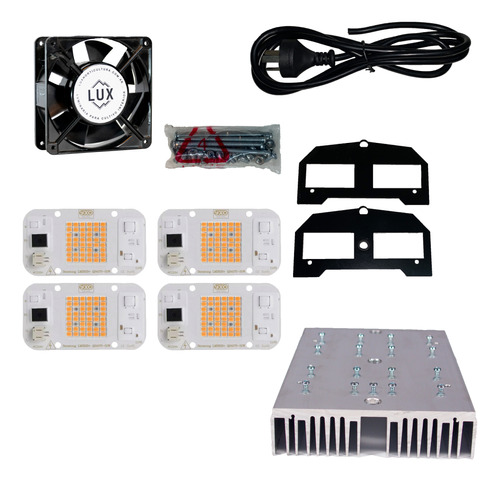 Quantum Board Samsung Combo Kit 200w Cultivo Indoor Completo