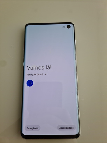 Celular Samsung Galaxy S10 128gb Branco Com Garantia