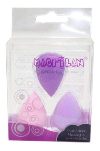 Kit Com 3 Mini Esponjas Macrilan