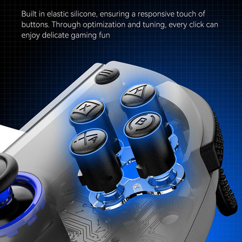 Controlador De Juego Telescópico D11 Rgb Phone Gamepad Con T