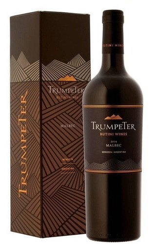 Trumpeter Malbec Estuche X 1 750ml - Solo Envios - Fc  A 