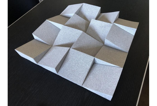 Imagen 2 de 4 de Panel Acustico Absorbente Sonoro One Wage Linea Color