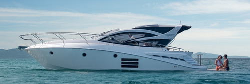 Imagem 4 de 25 de Lancha Fibra Fort - Linha Yachts Focker -f420 Gran Coupé