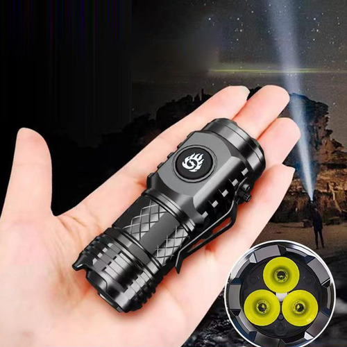 Mini Linterna De Mano Linterna Led Antorcha De Bolsillo