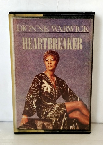 Cassette Dionne Warwick - Heartbreaker 1982 Arista España