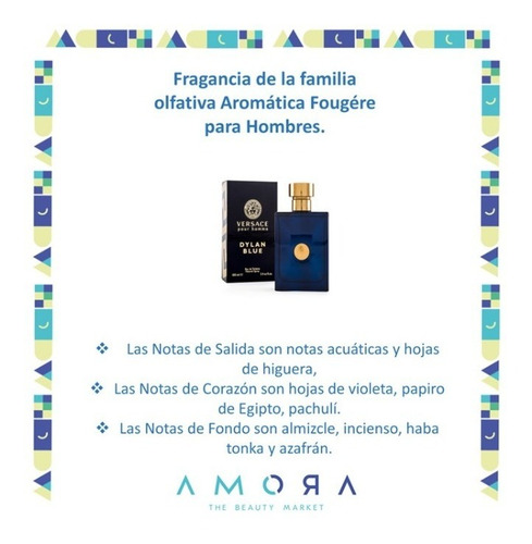 Imagen 2 de 4 de Versace Dylan Blue 100ml Edt Spray
