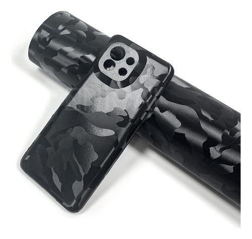 Envoltura De Vinilo De Camuflaje Negro Xhuangtech De 30 Cm X