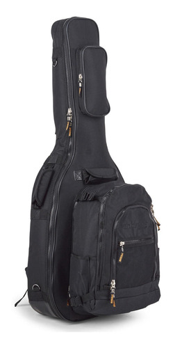 Funda Para Guitarra Acústica Rockbag Rb20458b Negra