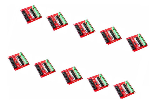 10x Módulo De Interruptor Mosfet Dispositivo Electrónica