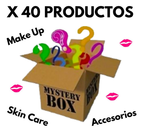 Imagen 1 de 1 de Mistery Box #4 Caja  Set De Maquillaje Kit Regalo Ramo