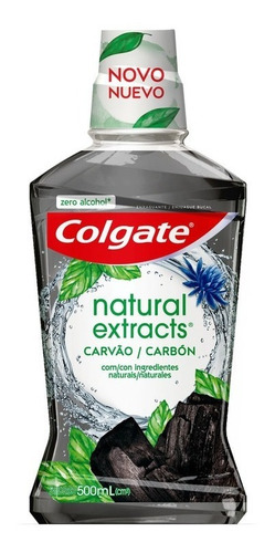 Enxaguante Bucal Colgate Natural Extracts Carvão 500ml