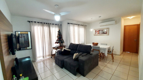 Ótimo Apartamento Em Localização Privilegiada Na Zona Sul De Ribeirão Preto, Bairro Bosque Das Juritis, Próximo A Conveniências, Panificadoras, Drogarias, Bancos, Restaurantes, Sup - Ap02241 - 689367
