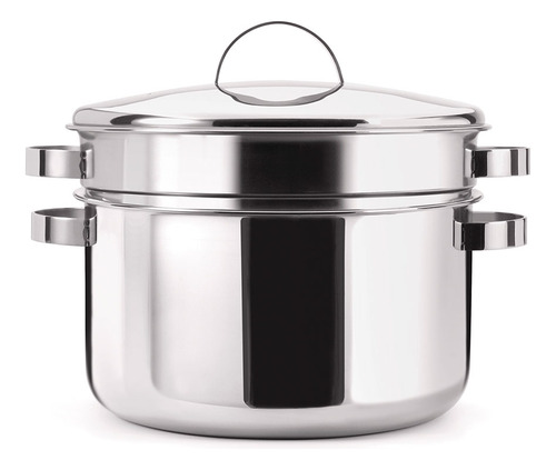 Panela Para Espaguete Macarrão Aço Inox Cesto Escorredor 5l