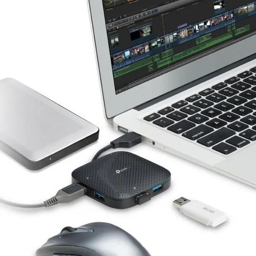 Adaptador Hub Multiplicador Usb 3.0 Tp Link 4 Puertos