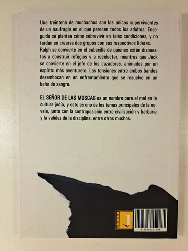 El Señor De Las Moscas, De William Golding. Editorial Liburua, Tapa Blanda En Español, 2014