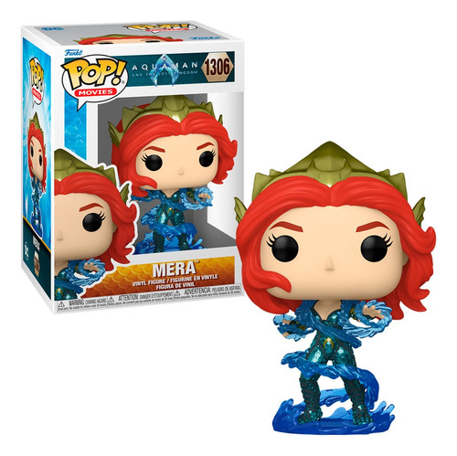 Funko Pop Aquaman - Mera Con Hydrokinesis