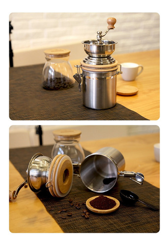 Máquina De Moler Café Manual, Molino Manual De Granos De Ace