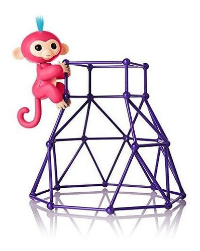 Fingerlings - Jungle Gym Playset + Interactivo Baby Monkey