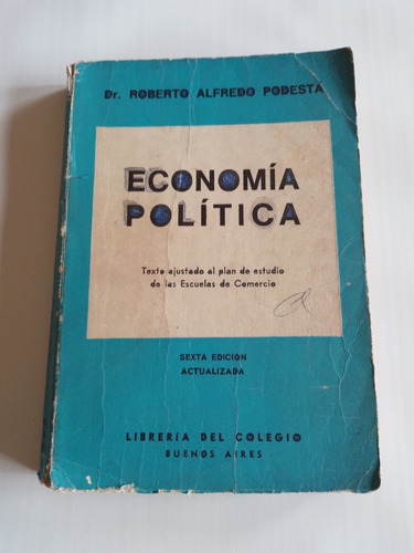 Economia Politica Roberto Alfredo Podesta