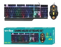Comprar Kit Teclado Gamer Mause Wb550 Luz Rgb Hasta 3200dpi \u002F 253004