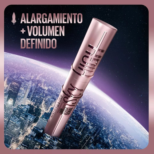 Maybelline Sky High Lash Sensational Color Negro 3pz