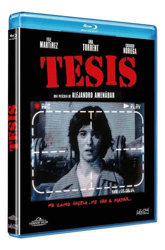 Blu-ray Tesis (1996) De Alejandro Amenabar