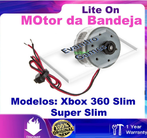 Motor Bandeja Drive Xbox 360 Slim E Super Slim Fat (1918)