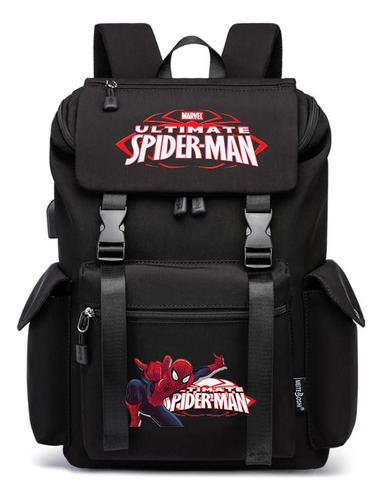 Mochila Escolar Para Mujer Y Hombre, Bolsa De Viaje Para Ordenador Portátil, Grande, Impermeable