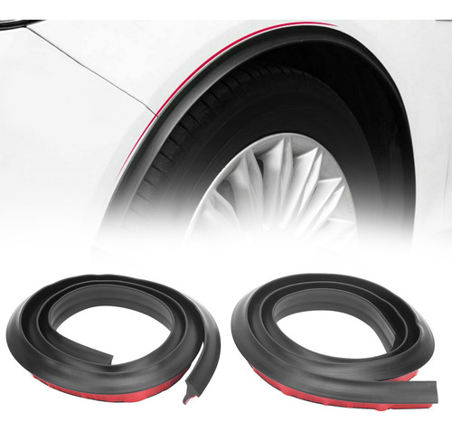 2pcs Universal Fender Flare Wheel Protector De Cejas Anti