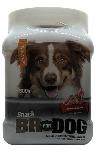 Snack Perro Br For Dog 401170 500 Gr Semiblando Bombonera