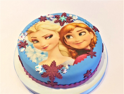 Tortas Decoradas Infantiles Frozen Foto Torta Personajes