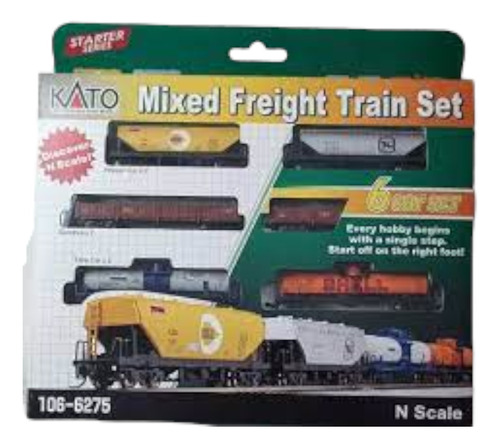 (d_t) Kato Mixed Freight Train Set 106-6275